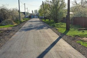 В Башмаково заасфальтировали дорогу на общественной территории