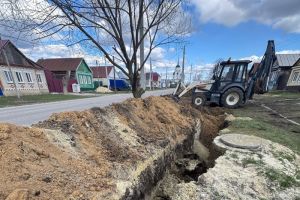 В Кузнецком районе капитально отремонтировали участок водопроводной сети