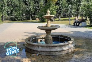 Фонтан в парке Нижнего Ломова приведут в порядок к 1 июня