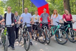 В Пензе прошла массовая велосипедная гонка