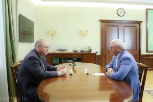 Олег Мельниченко встретился с Евгением Люлиным