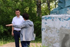 В Наровчатском районе ремонтируют памятник героям Великой Отечественной войны