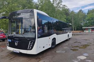 В Заречном протестируют новый пассажирский автобус «КамАЗ»