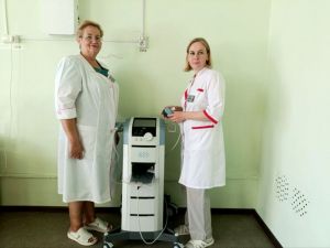 В Городищенском районе поставляют оборудование для отделения медреабилитации