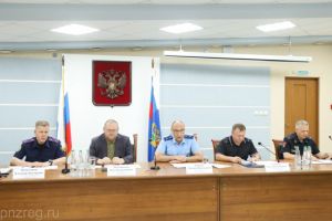 Руководители правоохранительных органов Пензенской области провели совещание