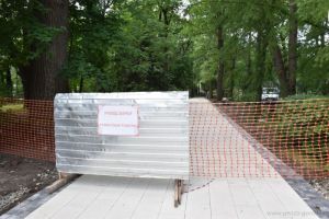 В Пензе продолжается реконструкция парка Белинского