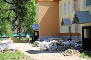 В Каменской ЦРБ капитально ремонтируют инфекционное отделение