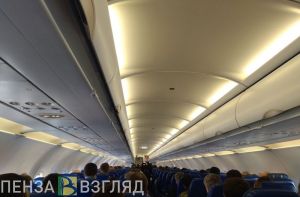 Неподалеку от Пензы на борту самолета «Москва-Махачкала» произошел авиаинцидент
