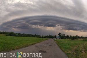 19 июня в Пензенской области прогнозируется гроза