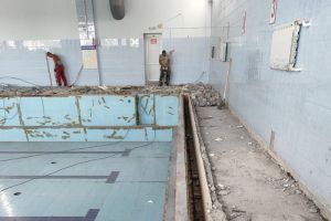 Отремонтированный бассейн школы «Горизонт» в пензенских Ахунах откроют в декабре