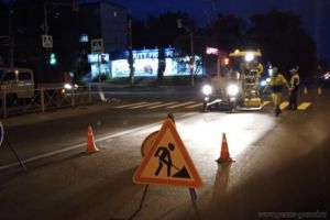 В Пензе восстановили 360 километров дорожной разметки