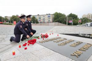 Пензенские полицейские приняли участие в акции «Завтра была война»