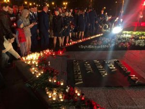 В Пензе прошла акция «Свеча памяти»