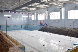 Более 31 млн рублей выделено на капремонт бассейна в СШОР «Горизонт» в Ахунах
