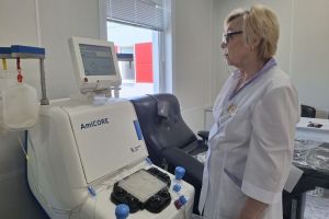 В Пензенский клинический центр крови поступило дорогостоящее оборудование