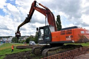 В Пензе в июле завершат ремонт подпорной стенки на улице 8 Марта