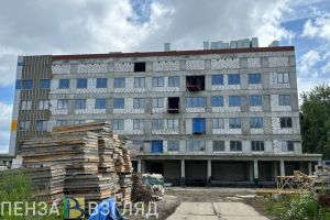 Взрослая поликлиника в Кузнецке: подрядчик рассказал, как ведется строительство