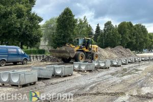 Ремонт улицы Ленина в Кузнецке идет с опережением графика