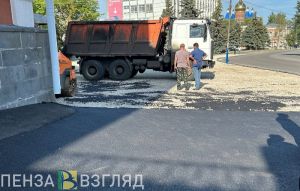 В Сердобске благоустройство возле районного Дома культуры завершат раньше срока
