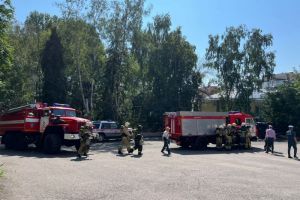 В Пензенской областной офтальмологической больнице прошли учения МЧС