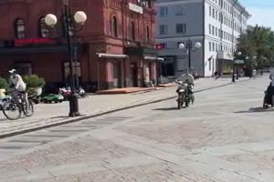 Пензенца возмутили «гонки на мотоциклах» по Московской улице