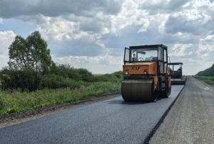 В Пензенской области ремонтируют дорогу «Поим – Башмаково – Земетчино»