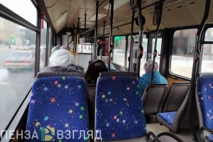 В Пензе приостановлено движение общественного транспорта