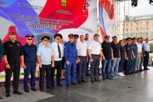 В Пензе прошло открытие 11-х юнармейских военно-патриотических сборов «Гвардеец»