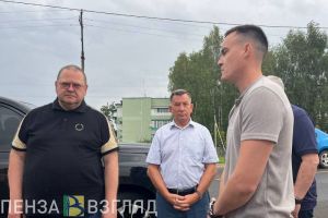 Губернатор Олег Мельниченко совершает рабочую поездку в Пачелмский район