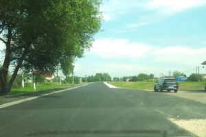 В Иссе завершен ремонт тротуаров на улице Огарева