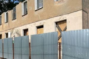В Пензе проводят работу по сносу аварийных домов