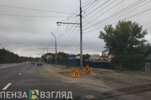 Вскрыт новый асфальт на проспекте Победы в Пензе