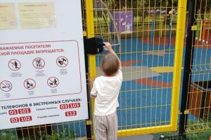 Пензячку в парке «Комсомольский» поразила закрытая детская площадка
