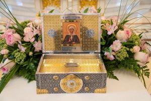 Мощи блаженной Матроны Московской прибыли в Спасский кафедральный собор Пензы