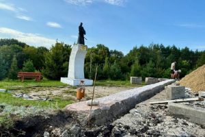В Пензенской области начался ремонт территории возле памятника княжне Нарчатке