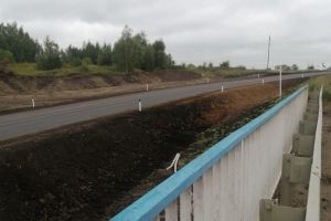 В Пензенской области ведется реконструкция моста через реку Ижмора