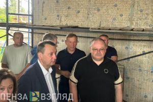 Олег Мельниченко приехал с рабочим визитом в Башмаково