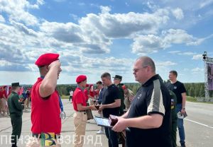 В Пензе состоялось закрытие юнармейских сборов ПФО «Гвардеец-2025»
