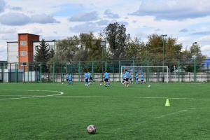 В пензенском СК «Зенит» обновили покрытие футбольного поля