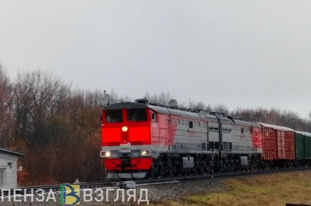 В Пензенской области с рельсов сошел вагон грузового поезда