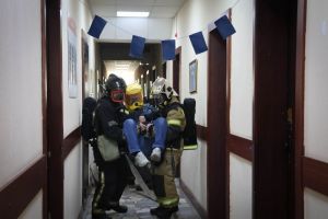 В Пензе прошли пожарно-тактические учения Росгвардии и МЧС