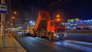 Асфальт на проспекте Строителей в Пензе будут класть по ночам