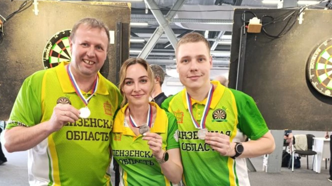 Пензенский спортсмен поднялся на первую строчку рейтинга Федерации дартса России