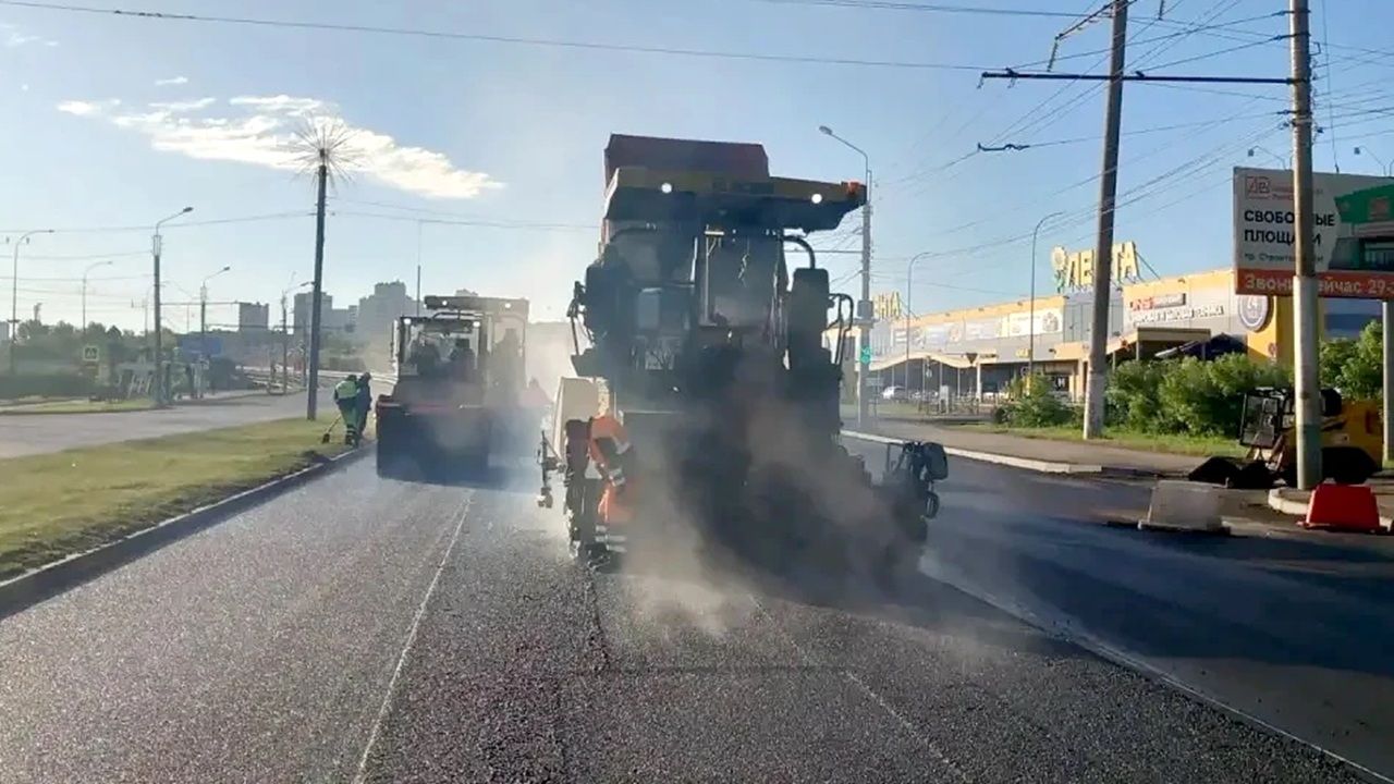 В Пензе обновили 3,9 километра дорог