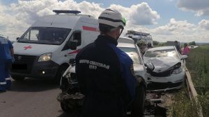 Спасатели рассказали о ДТП с пострадавшими под Пензой