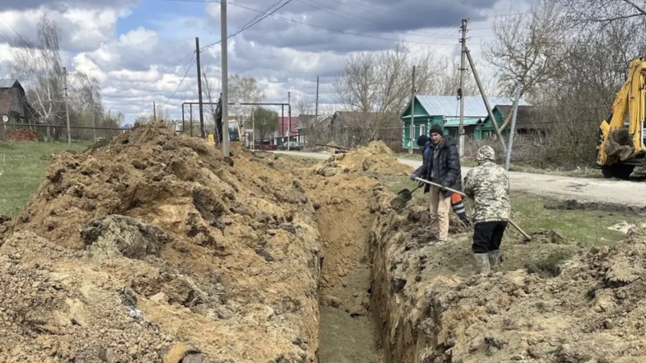 В двух селах Нижнеломовского района отремонтировали водопровод