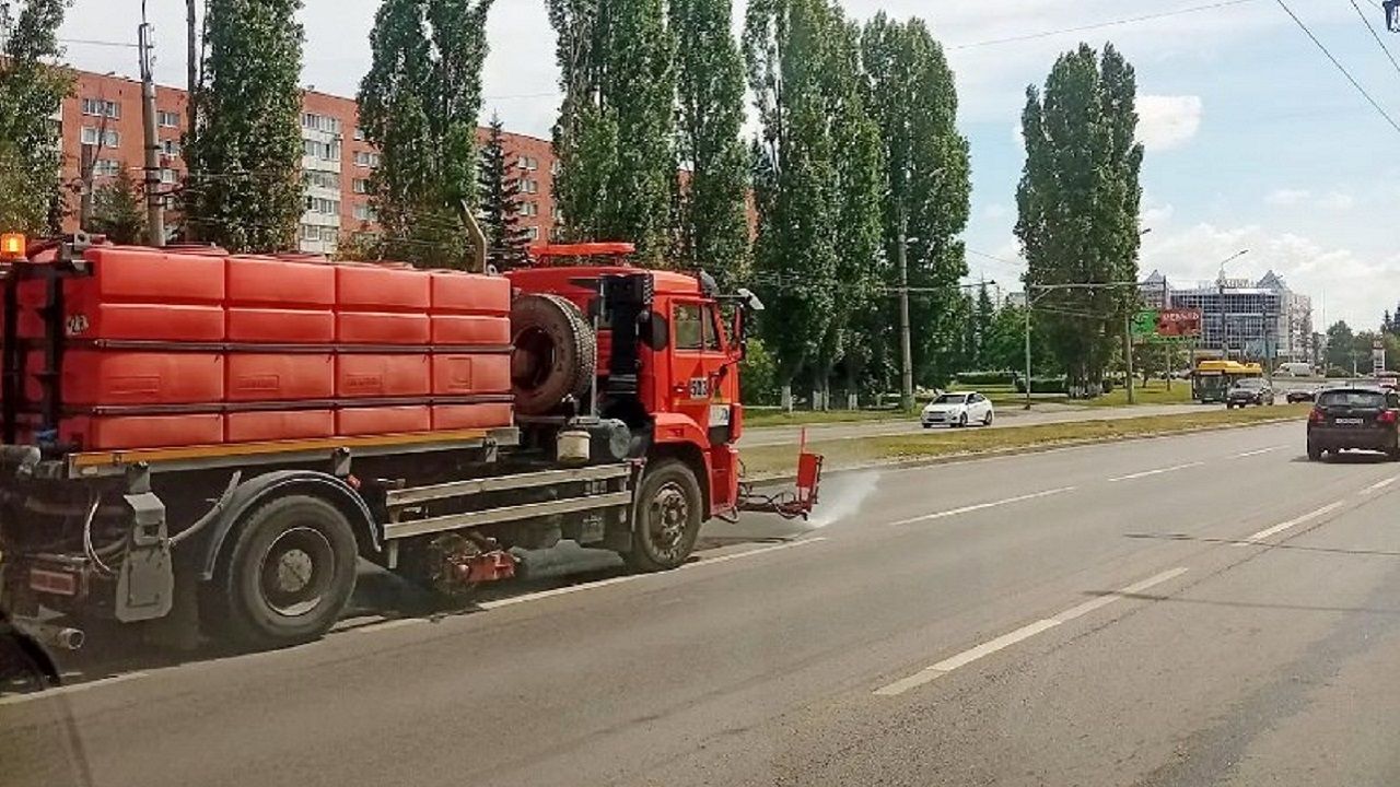 2 июля в уборке улиц Пензы были задействованы 102 единицы спецтехники
