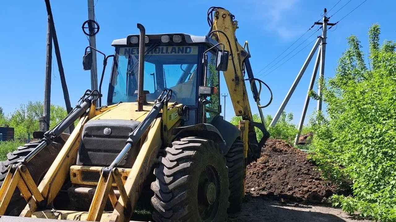 В селе Бессоновского района капитально обновили более 550 метров водопровода