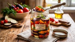 Закручиваю баклажаны по-грузински на зиму: яркий вкус и море специй — домашние сметают эту закатку со стола первой