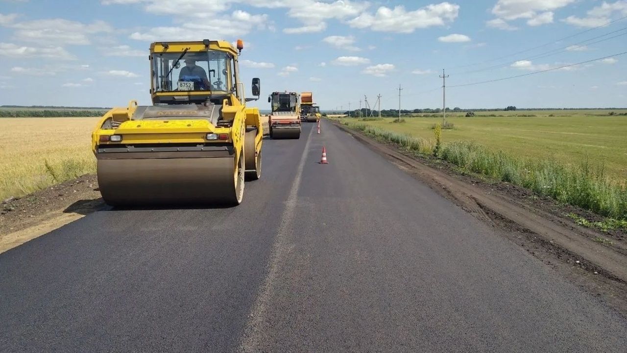 В Пензенской области по нацпроекту ремонтируют региональную трассу